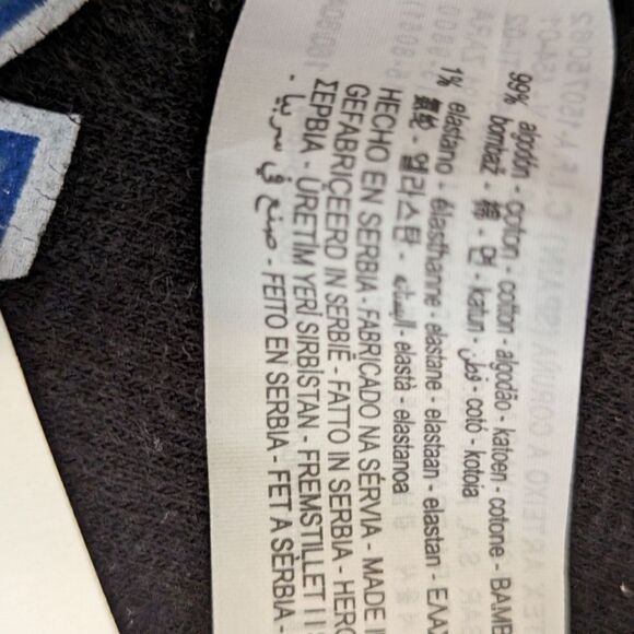 Zara Denim Blue & White Striped Crop Top NWT - Picture 5 of 5